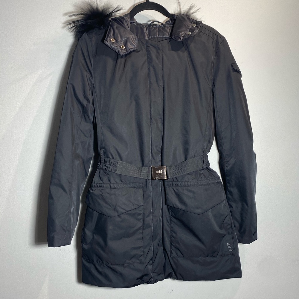 ADD DOWN Black Label*Fur Hooded Coat**US 4**$1495